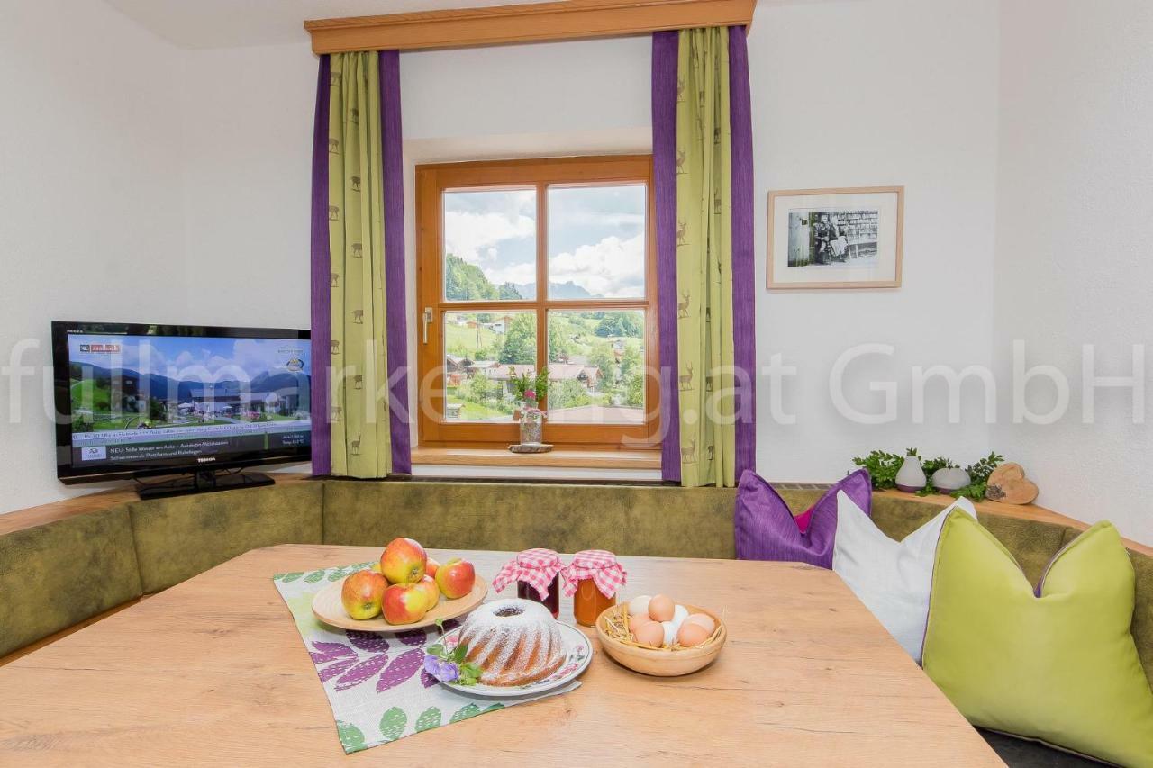 Familienbauernhof - Leogang Apartments Weissbacher Екстериор снимка